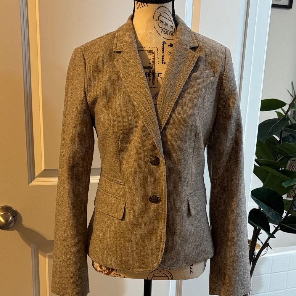 Women's Classic Brown Blazer
